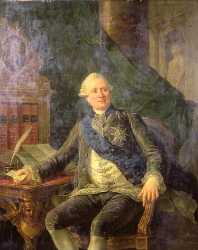 Charles Gravier (1719-87) Graf von Vergennes von Antoine François Callet